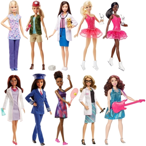 Barbie surtido de profesiones mattel 1 pz