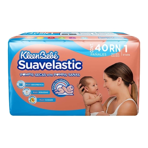 Sensitive pañales recién nacido de 4 a 8 kg talla 2 caja 80