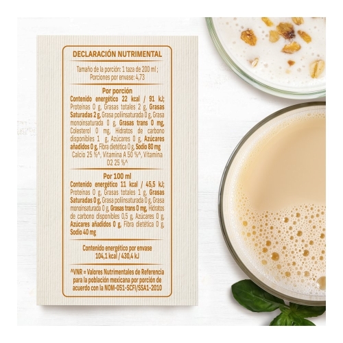 Cúrcuma latte de 40 Kcal - Receta fácil en la app Avena