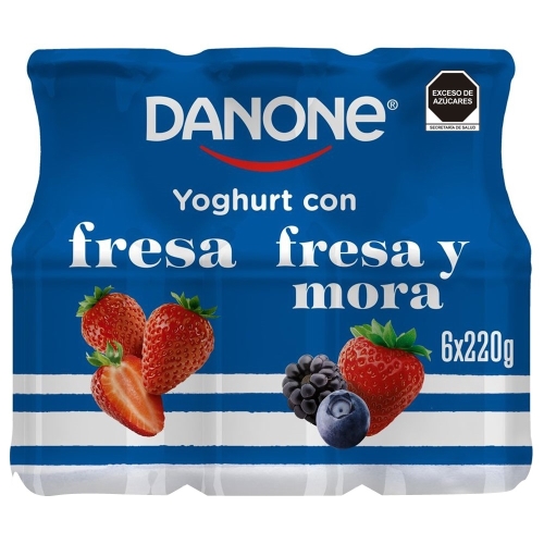 Comprar Yogurt Danone Fresa Mora - 220gr